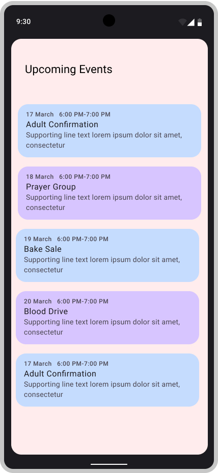 Prototype screen 2