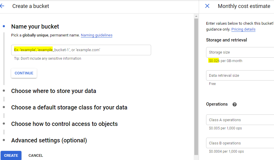 Using Google Cloud Function to save JSON payload from Google Storage Event to Google Bigquery
